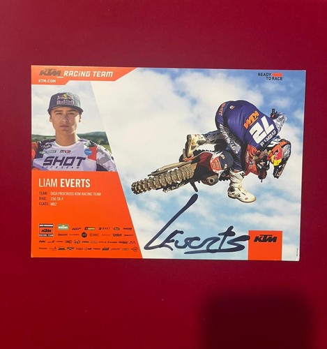 Liam everts handsignierte - liam,