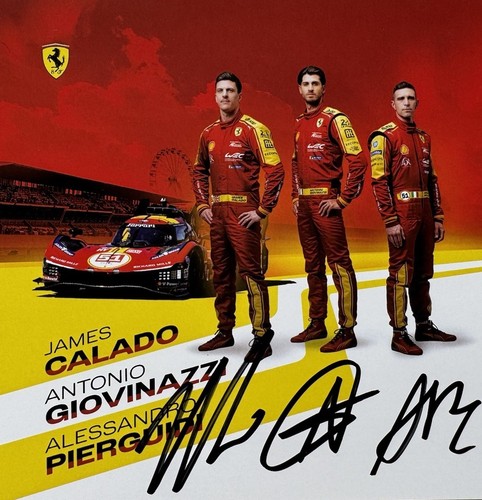 Ferrari mans 2025 calado - ferrari,