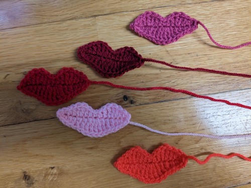 Valentine lippen karten - valentine, 5.